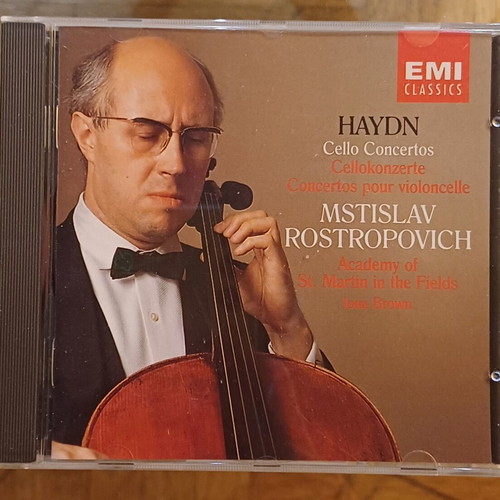 Haydn Cello Concertos CD like new with Mstislav Rostropovich