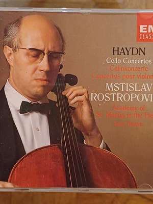 Haydn Cello Concertos CD like new with Mstislav Rostropovich