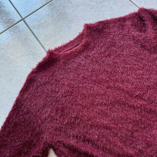 Wool sweater glitter size M excellent condition