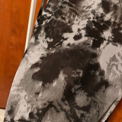 H&M Divided Tie-Dye Print Shirt like new, size S, black and grey