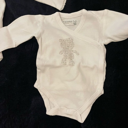 Baby bodysuits used for 0-3 months, pack of 7 pieces