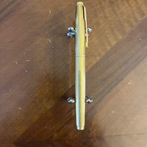Parker 75 fountain pen like new, 14k gold nib BB tip
