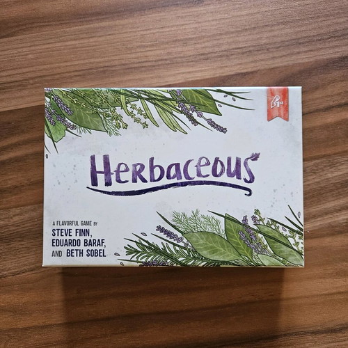 Herbaceous board game like new, strategy in English