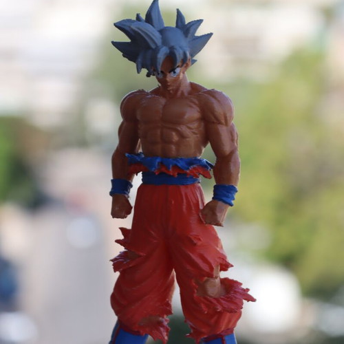 Goku Dragon Ball 3D printed figure like new, PLA eco-friendly filament