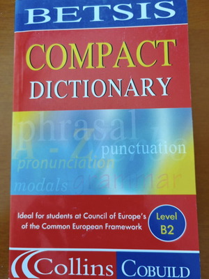 Betsis Compact Dictionary like new, English