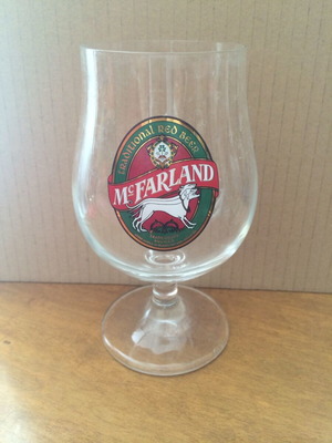 McFarland beer glass like new