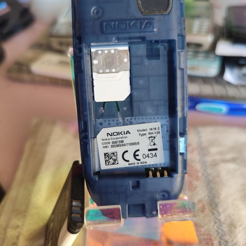 Nokia 1616-2 used with charger and new battery