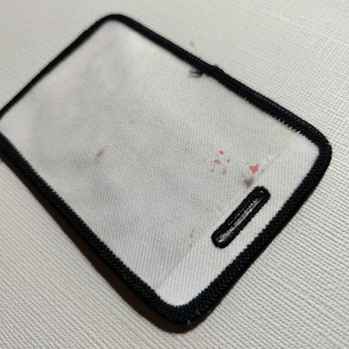 Coors Light sewn patch and festival ID used