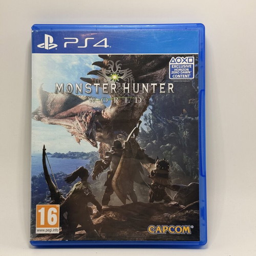 Monster Hunter World PS4 used action adventure game