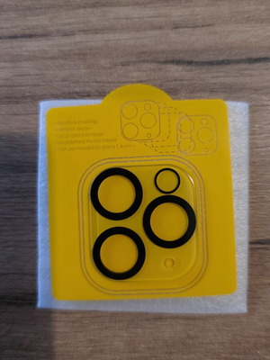 Camera protector for iPhone 11 Pro like new, single piece