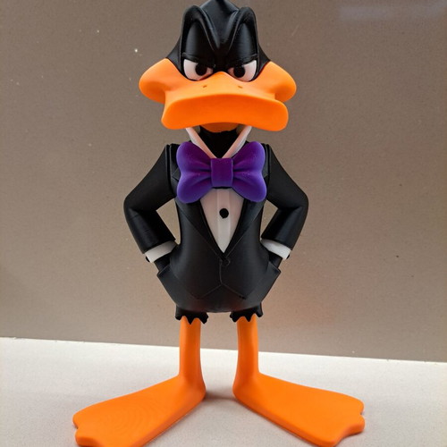 Duffy Duck in Suit Figure like new, 26 cm