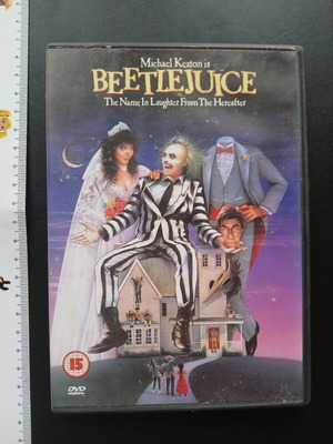 Beetlejuice DVD like new, fantasy horror comedy