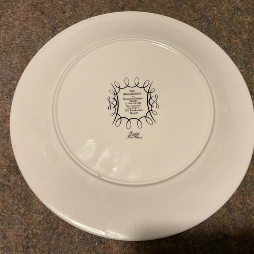 Murillo Fine Bone China England Platter with The Beggar Boys Design