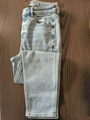 American Eagle Τζιν Παντελόνι Γυναικείο Stretch No38 σαν καινούργιο, μπλε