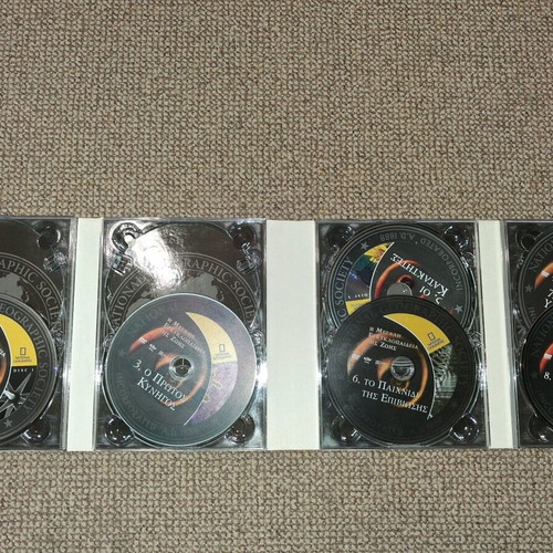 The Great Encyclopedia of Life DVD set 6 discs used, dubbed