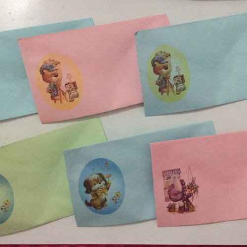 Mail envelopes like new, from the 80s