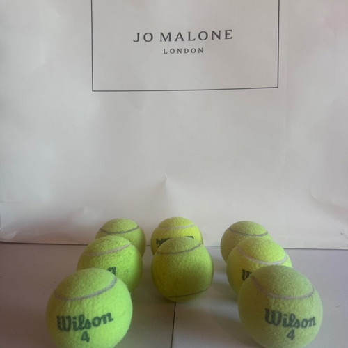 Tennis ball set of 8 with mesh carrying bag, Wilson, Head Pro, Penn