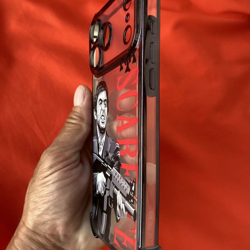 IPhone 17 Pro Max Silicone Case Scarface Tony Montana Al Pacino New