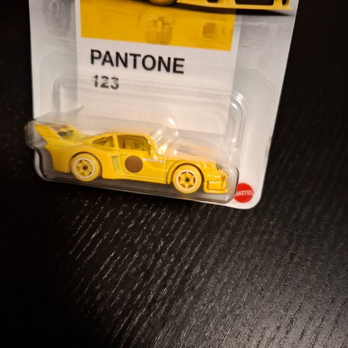 Porsche 934/5 Pantone 123 Chase Hot Wheels Silver Series new