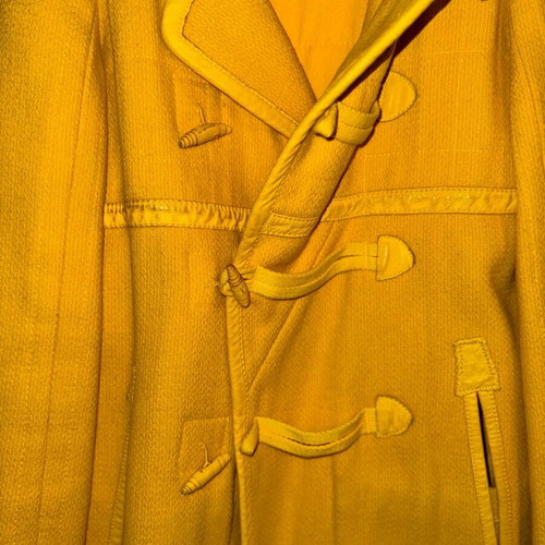 G-Star Raw Montgomery style coat size Small yellow, like new