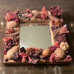 Handmade mirror 19x19 new