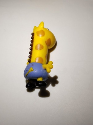 Gerald Giraffe figure Peppa Pig used