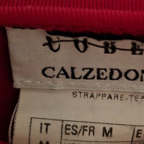 Calzedonia medium beach dress skirt red like new