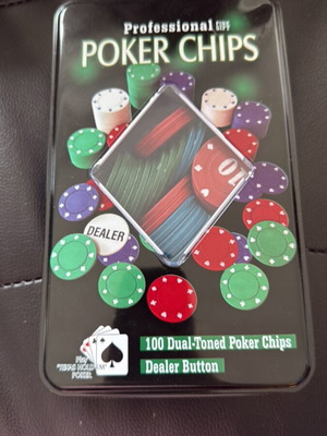 Casino chips new, untouched