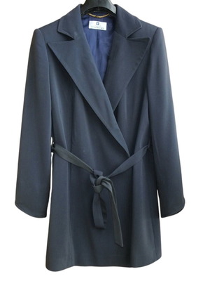 Givenchy double breasted belted blazer, gray, XL