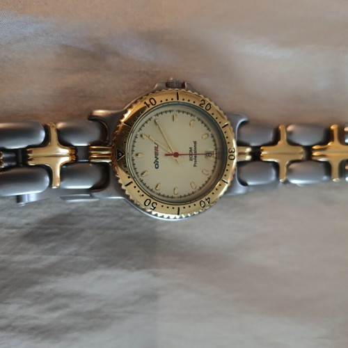 O'Neil men's watch like new, gold and silver