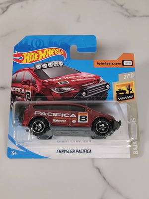 Hot Wheels Chrysler Pacifica red 2020 like new
