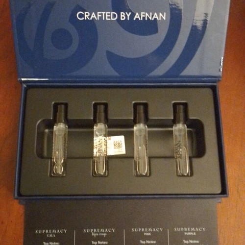 The Supremacy Discovery set by Afnan like new, tester 2 ml x 4