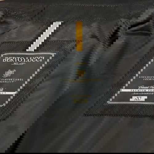 Αντρικό γιλέκο Berto Lucci αχρησιμοποίητο, μέγεθος L, μαύρο