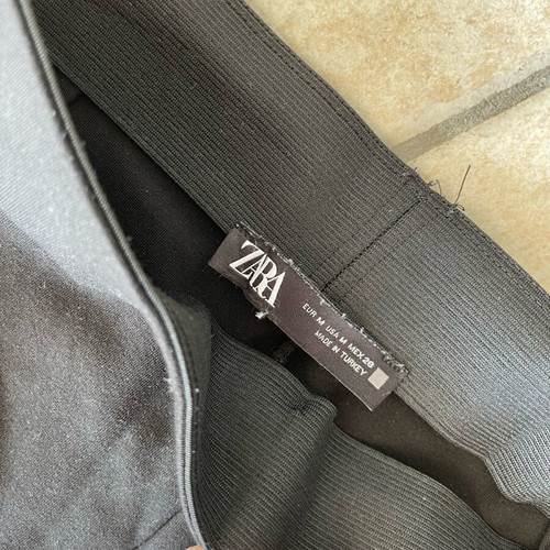 Zara pants used, black, size M 38 10