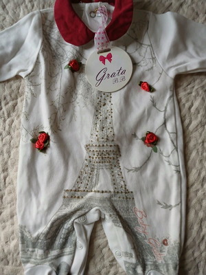 Grata baby romper new