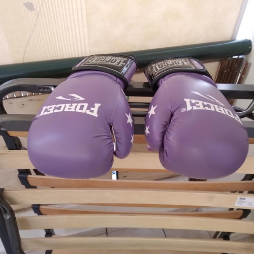 Force1 All Day Training Boxing Gloves 12-oz with Elastic Bandages