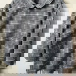  grey checked top L soulmate