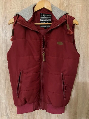 Jacket Pop Air αμάνικο αντρικό σαν καινούργιο, κόκκινο μέγεθος M