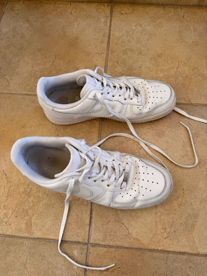 Nike Air Force 46 white used in very good condition (washed)
