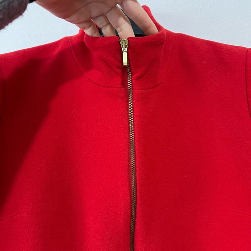 Red Koton coat size 38 like new
