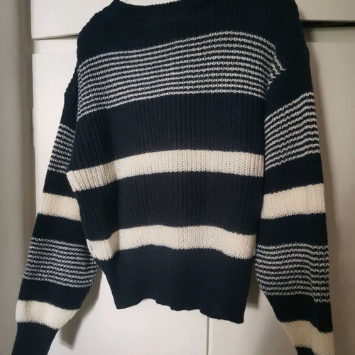 Unisex sweater new wool blue, unworn