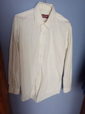 White shirt used, size L
