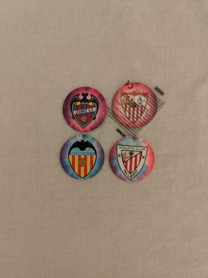 Cheetos La Liga 2013/14 football caps, pack of 4