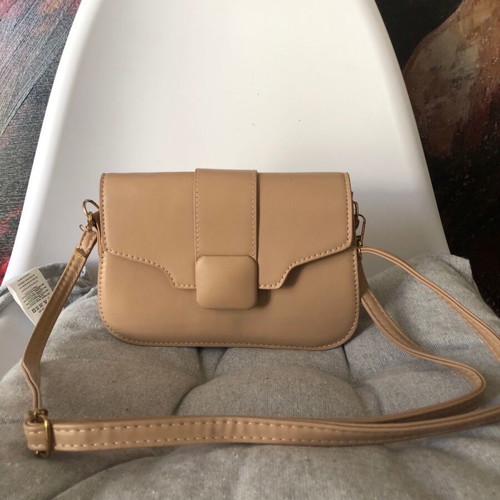 Zara crossbody bag beige like new