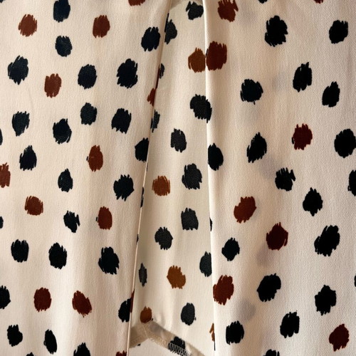 H&M long dress like new, beige multicolor, size S