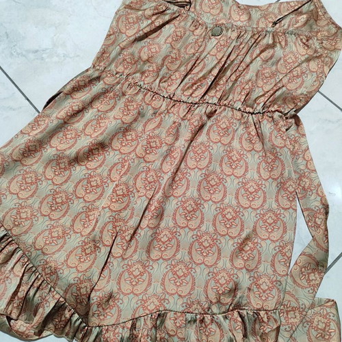 Lynne overall shorts like new, brown and green