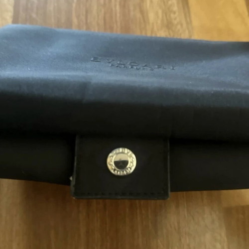 Bvlgari travel pouch used, black