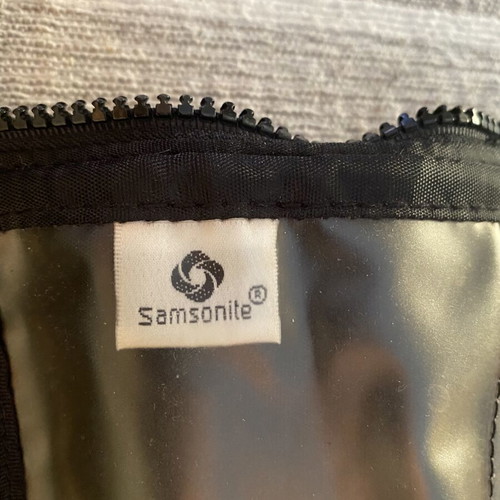 Samsonite travel organizer toiletry bag, black