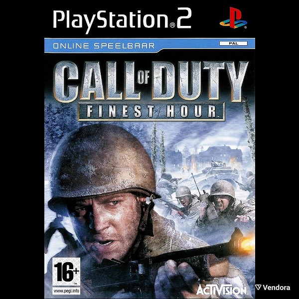  PS2 Game -CALL OF DUTY FINEST HOUR