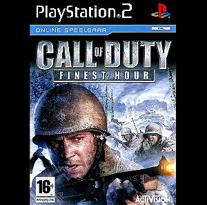 PS2 Game -CALL OF DUTY FINEST HOUR